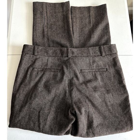 Banana Republic Brown Reegan Wool, Lined, Dress Pants- 6 - Picture 2 of 7